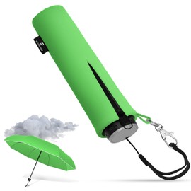 STYNGARD Stockholm Children's Umbrella with Safety Reflectors and Reflective Band – Children's Umbrella Girls & Boys – Children's Umbrella Children's School Bag Model Stockholm, Green