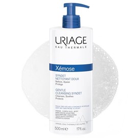 Uriage Xemose Gel Limpiador para pieles secas 500ml - Gel de rostro y cuerpo para pieles con tendencia al Eccema Atópico - Limpiador espumoso extra-su
