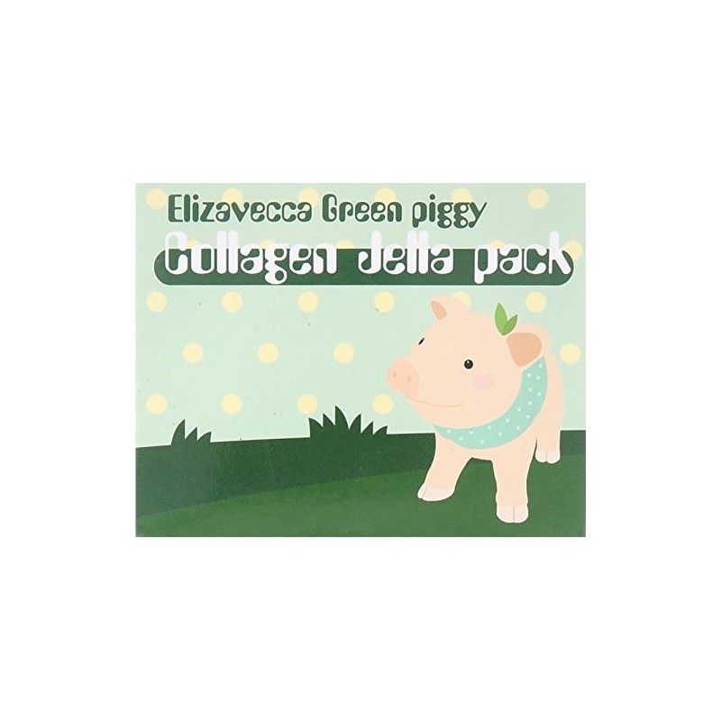 Elizavecca Elizavecca green piggy collagen jella pack pig mask for
