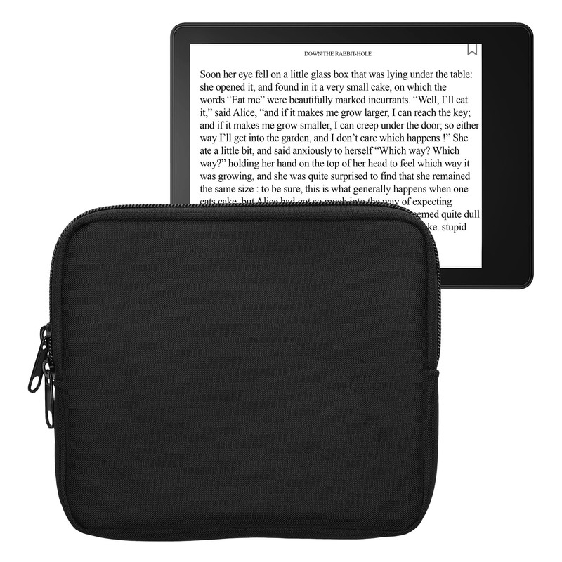 kwmobile Fabric Case Compatible with 6.8-7 Inch eReader Case -
