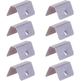 8 Pcs Wind Deflector Clips,Universal Stainless Steel Car Windscreen Deflector Clips,Wind Deflector Clips,Car Wind Rain Deflector Fitting Clips