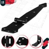 KOTARBAU® Door Hinge Door Hinge Powder Coated Shop Hinge Cross