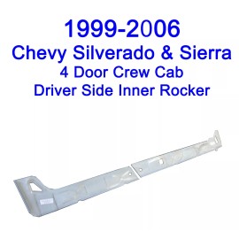 Classicparts4u 1999 2000-2006 Chevy Silverado 4DR Crew Cab Inner Rocker Panel Driver Side New