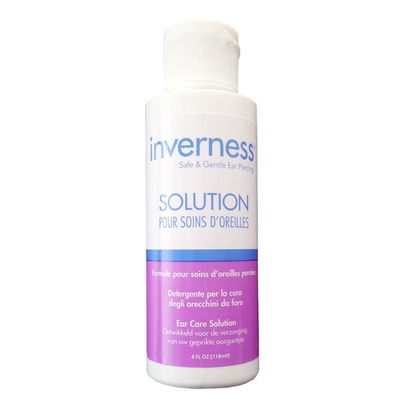 INVERNESS After Piercing Ear Care Solution 4 oz