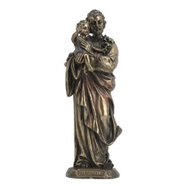 Sale - St. Joseph Holding Baby Jesus Sculpture …