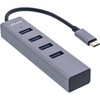 InLine® USB 3.2 USB Type C Multi Hub (4x USB-A