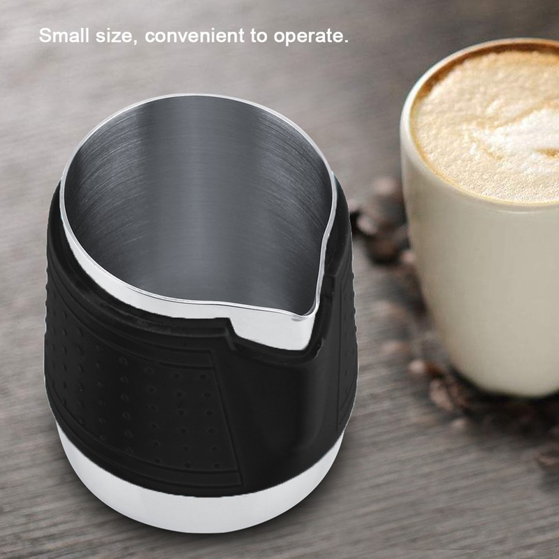 Stainless Steel Coffee Cup Frothing Milk Heat Proof Latte Pitcher