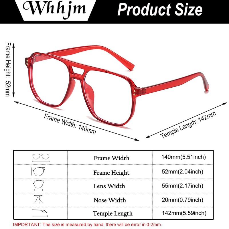 Blue Light Blocking Glasses for Women Men Fake Nerd Clear