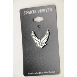 Costume US Air Force Wings USA Lapel Pin by Sparta Pewter Canada - NEW Old Stock