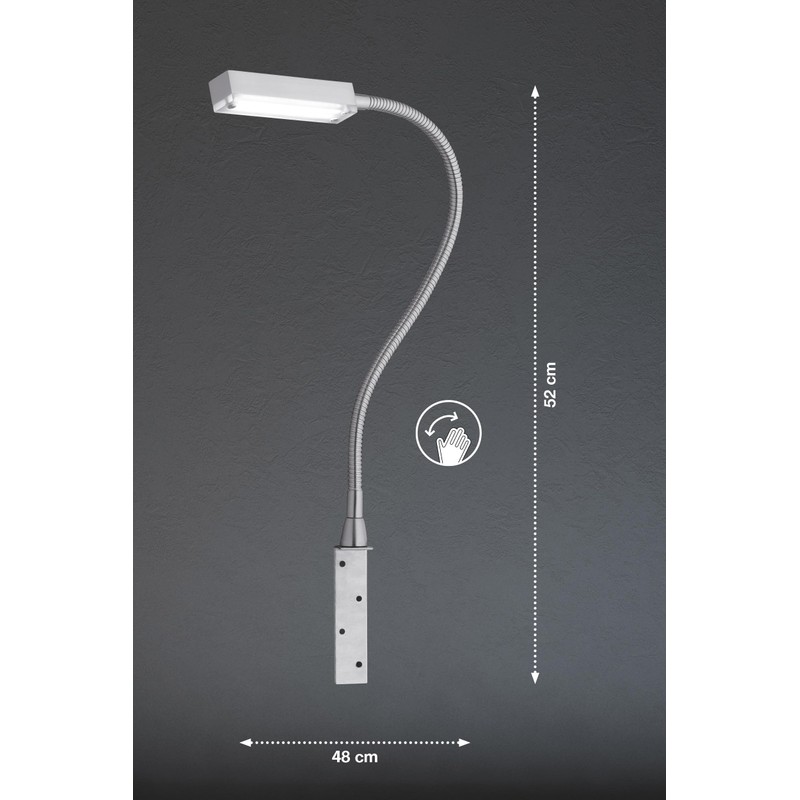 Fischer & Honsel Flex, Raik Bed Light with Gesture Control