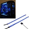 DS Blue LED Strip Computer Lighting, Magnet Lighting, Molex Connector,