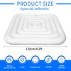 Inflatable Hot Tub Cover Energy Saving Lid for Outdoor Hot