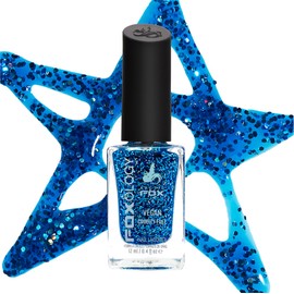 Foxology Vegan And Cruelty Free Nail Polish Lacquer 15 Free Quick Drying Formula Long Lasting Chip Resistant Made in USA By Arctic Fox - CELESTIAL SHIMMER