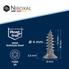 Wood Screws, Torx Screws, Stainless Steel, V2A, Rust-Proof, 4 x