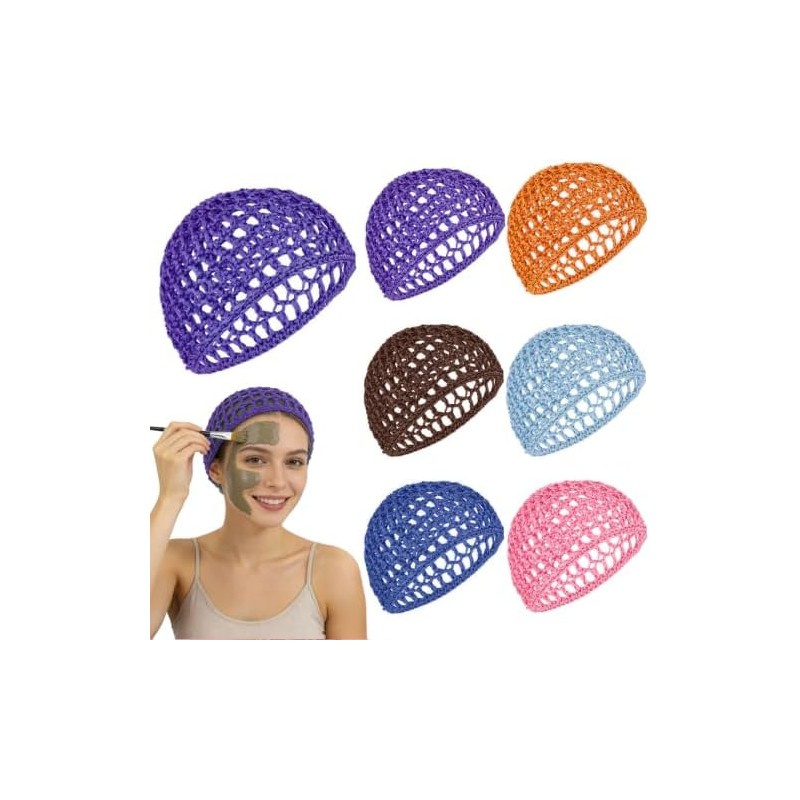 6 Piezas Red para Cabello Elástica, Tubi para Dormir, Tubi