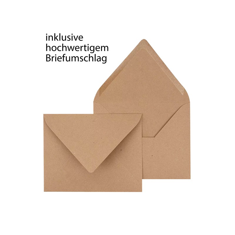 The Life Barn Postcard with Envelope Thank You Card