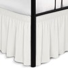 Biscaynebay Wrap Around Bed Skirts with Split Corners for Full