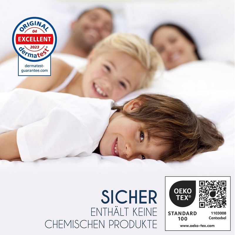 Mattress Protector 100 x 200 cm, Waterproof (Set of 2),