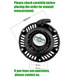 YAMAKATO Pull Cord Rope Start Recoil Starter Assembly for Predator 212 224 196 cc 5.5hp 6.5hp 7hp Engine