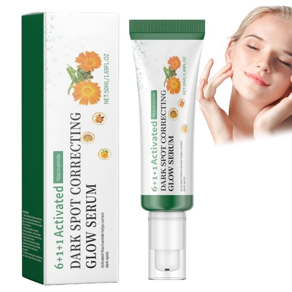 Dark Spot Correcting Glow Serum,Nicotinamide Facial Serum,5% Nicotinamide Seru-m,Spot Remover