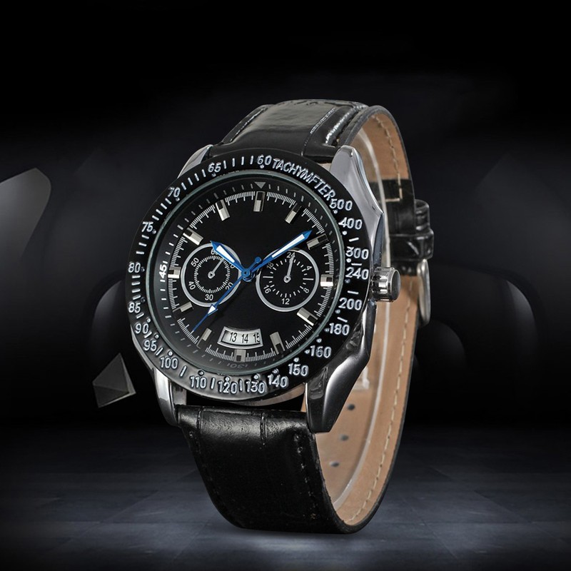 WINNER Men Hollow Mechanical Waterproof Watch Wristwatch