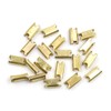 X AUTOHAUX 20pcs Metal Retainer Car Console Trim Clip 6.5mm