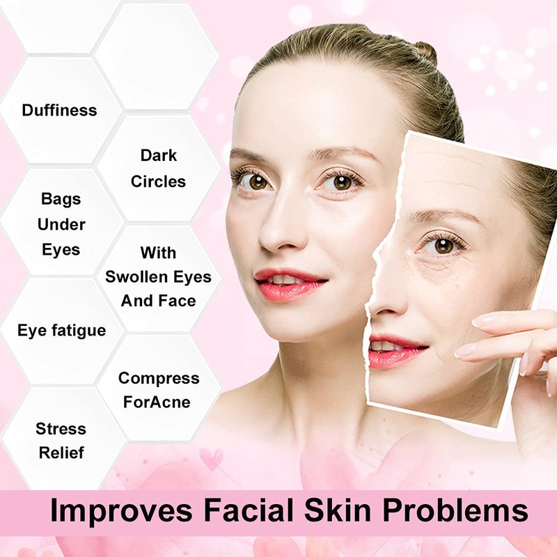 Gel Face Mask, Eye Mask, Cooling Mask, Face Mask, Reusable