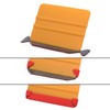 EHDIS Vinyl Squeegee Buffer Tape Squeegee Fabric Felt Pre-Cut Self-Adhesive