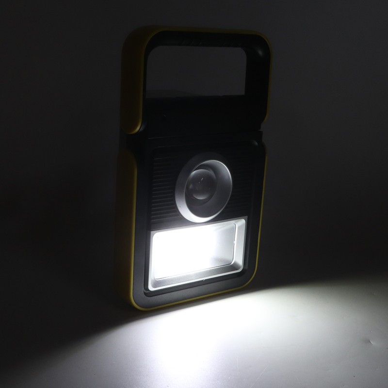 Solar Camping Lantern LED Hard Light Emergency Lights USB Charging