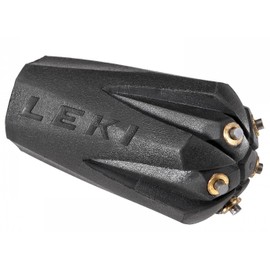 LEKI Gummipuffer Trekking Silent Spike Pad, Black, One Size