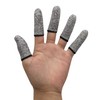 12 PCS Cut Resistant Finger Cots Protector Finger Sleeve Protectors