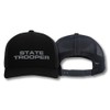 13FA State Trooper Adjustable Mesh Back Cap | Durable Snapback