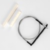 Swhmc Ukulele Piezo Bridge Pickup with Rosewood Saddle and Nut,