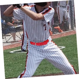 Beavorty Adjustable Stretch Baseball Belt for Youth Adults Unisex Softballs Girdle Lightweight Elastic Design for Comfortable Fit Fashionable Decoration