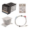 Digital PID Thermostat Air Heater Temperature Controller K Thermocouple SSR