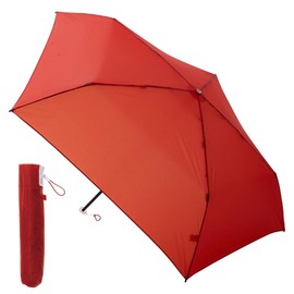 Magical Tech 10255 Ultra Lightweight UV Protection Folding Umbrella, 19.7 inches (50 cm), red