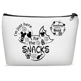 Capybara Lovers Makeup Bag - Funny Animal Design for Animal Lovers, Birthday Cosmetic Bag Gifts for Teen & Women Sister Bestie (07-Cute Mouse)