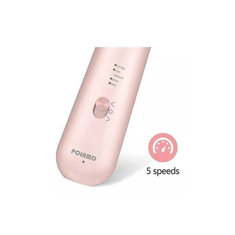 Polamd Kit Manicura Y Pedicura Eléctrico, Lima De Uñas Eléctrica,