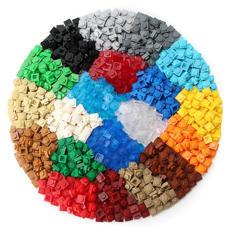 Feleph Basic 1000 Pieces Plate 1x1 Pixel Art 4 Colors