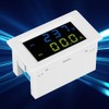 Digital Display Voltmeter Accurate White Black Measuring Current Machine EquipmentDouble