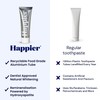 Happier Fresh Mint Toothpaste I Natural Whitening Toothpaste with Hydroxyapatite