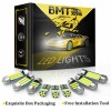 BMTxms 11x White Interior LED Light Bulbs Package Kit for