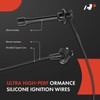 A-Premium 3 Ignition Coils with 3 Spark plug Wires and