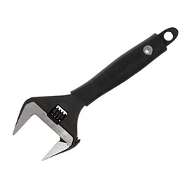 Monument Black Handle Wide Jaw Adjustable 10in. 50mm Capacity