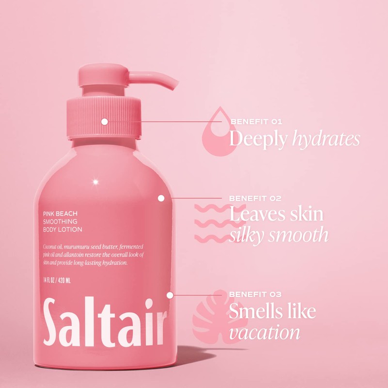 Saltair - Body Lotion (Pink Beach) - 2 Pack
