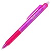 Pilot FriXion Ball Clicker Rollerball Pen 0.3 mm Light Pink