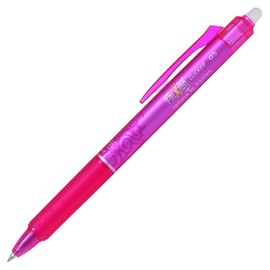 Pilot FriXion Ball Clicker Rollerball Pen 0.3 mm Light Pink
