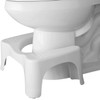 Squatty Potty Simple Toilet Stool, White, 7"