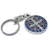 50.101.31 GA Saint Benedict Enamel Keyring Medal Size 3.2 cm,