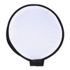 Foldable Flash Diffuser, Mini Portable Round Beauty Dish Speedlite Flash